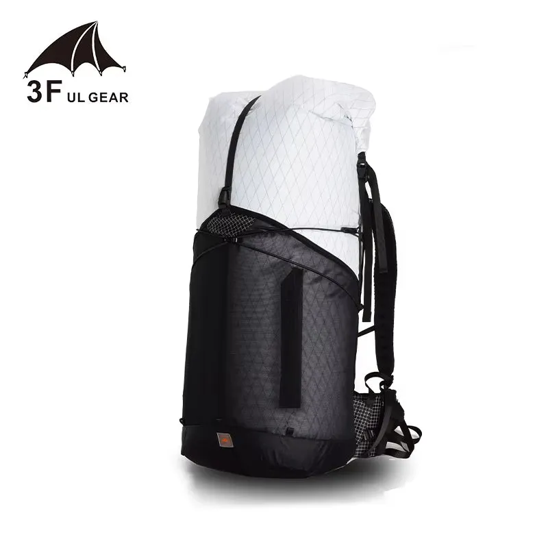 3F UL GEAR 55L Large XPAC Climbing Backpack Outdoor Ultralight Frame Less Packs Bags Lightweight Durable Travel Camping Hiking