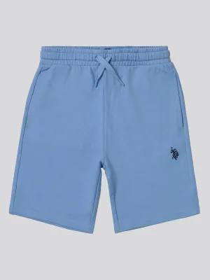 Boys Sweat Shorts in Blue Bell