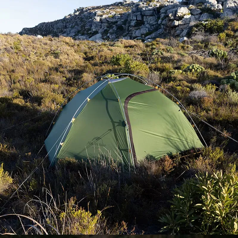Cloud Peak 20D Nylon Tent Ultralight 2 Persons Camping Hiking Outdoor Tent 4 Season Double Layer Backpack Camper Tent