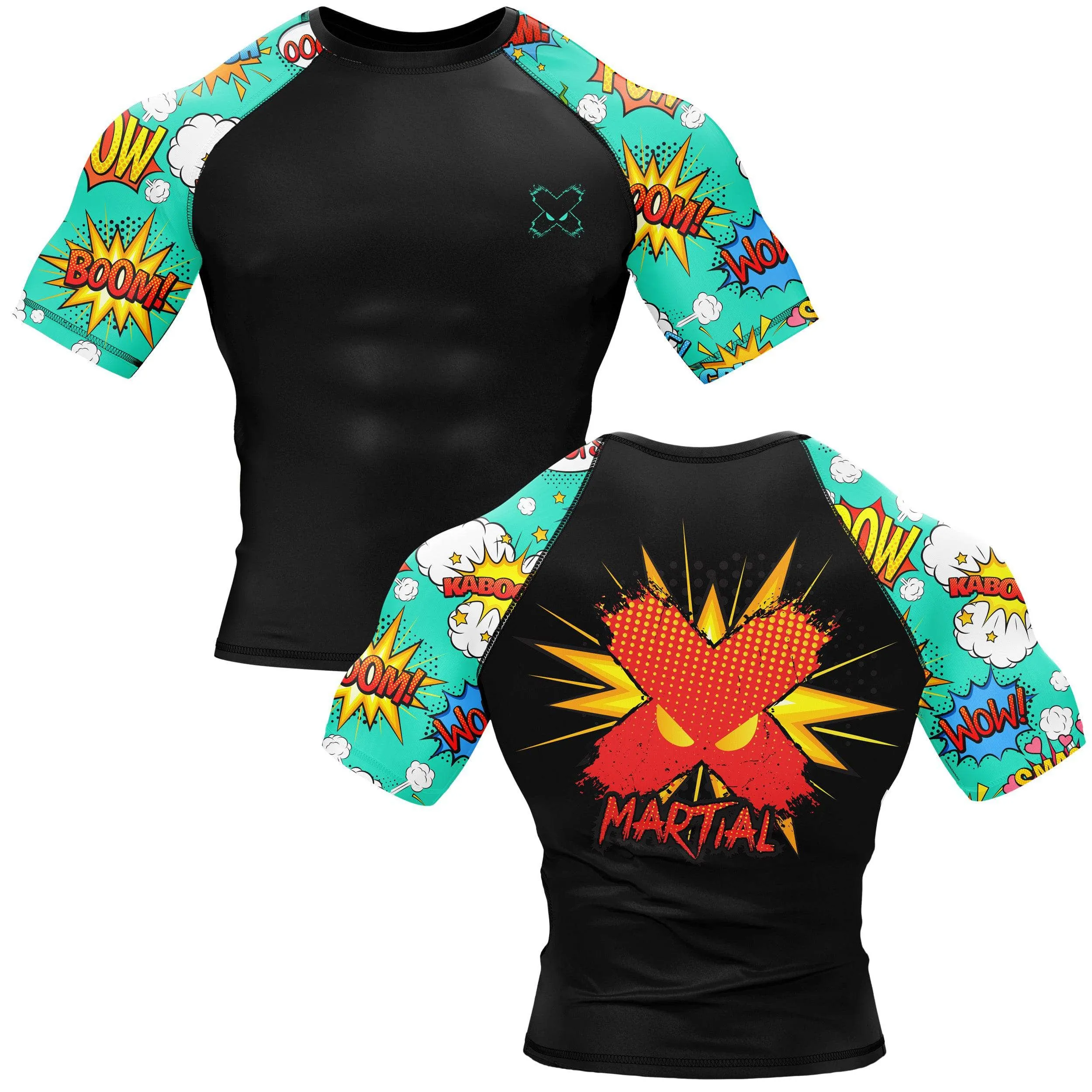 Comic Hero BJJ Rash Guard