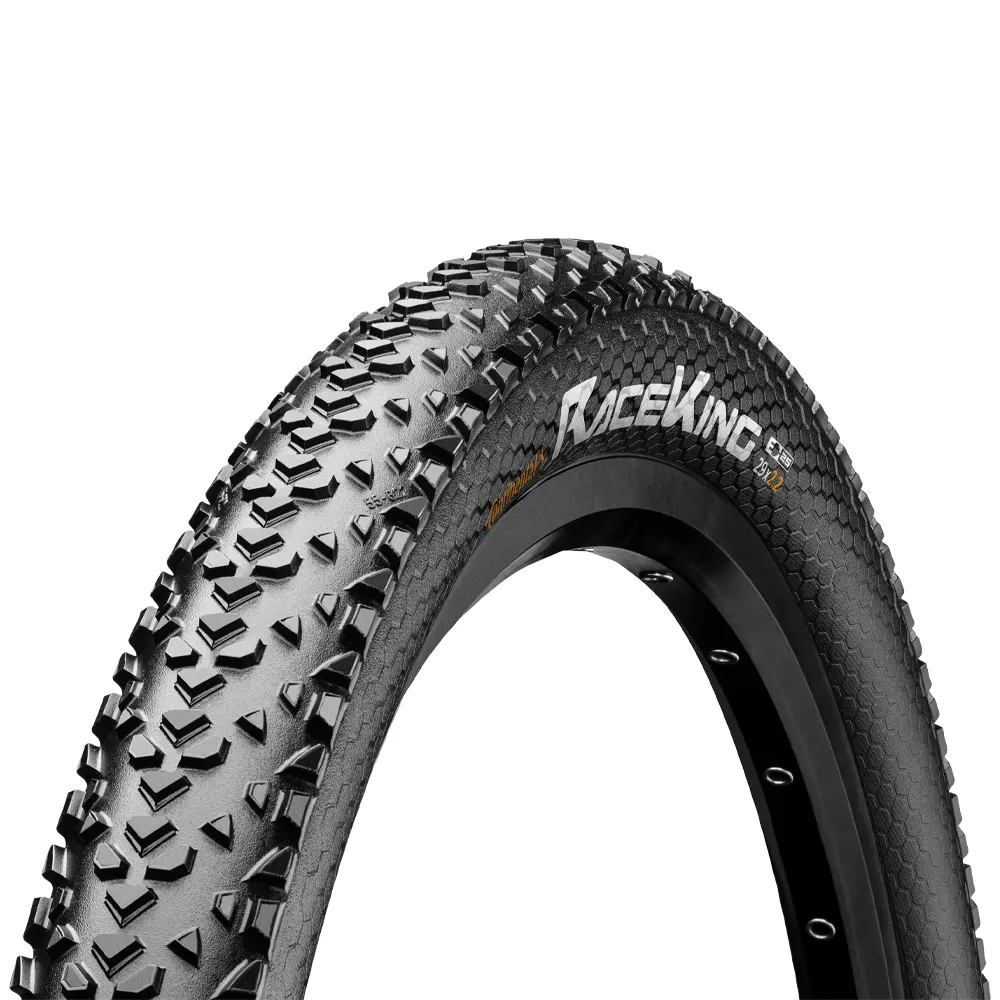 Continental Race King Mountain Bike Wire Bead Tyre - 29 x 2.00 - Black (Reflex Skin)