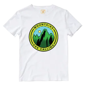 Cotton Shirt: Mountains Calling