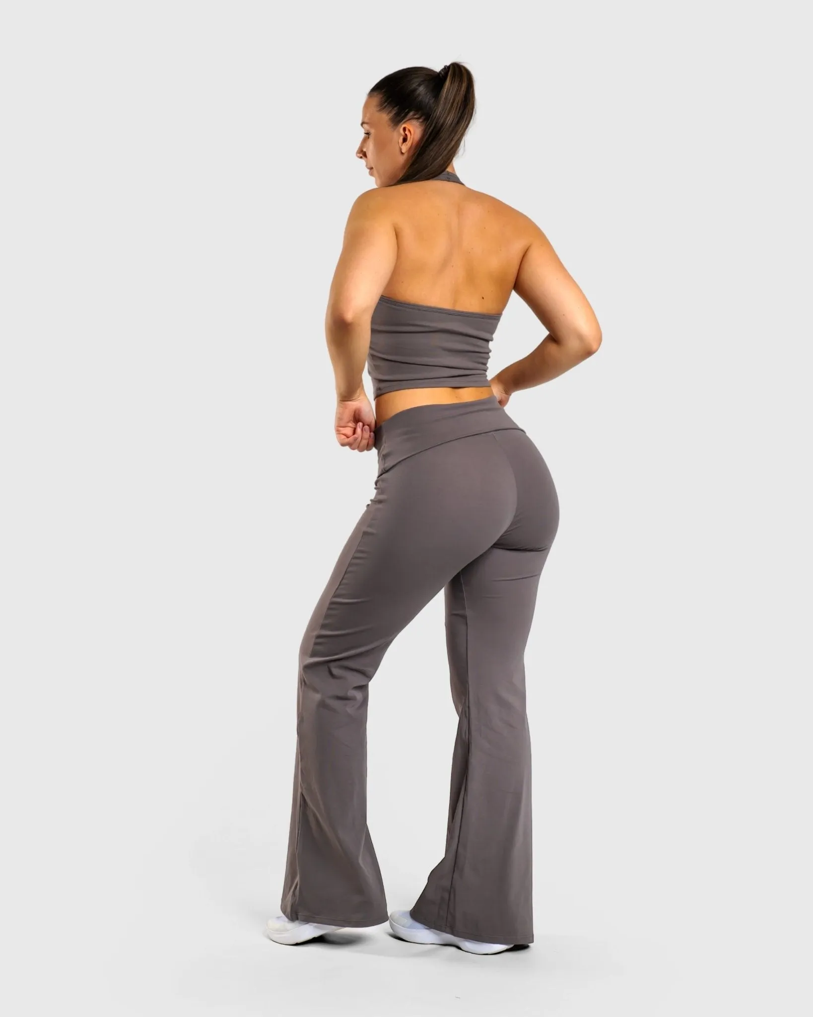 Dark Grey Flow Yoga