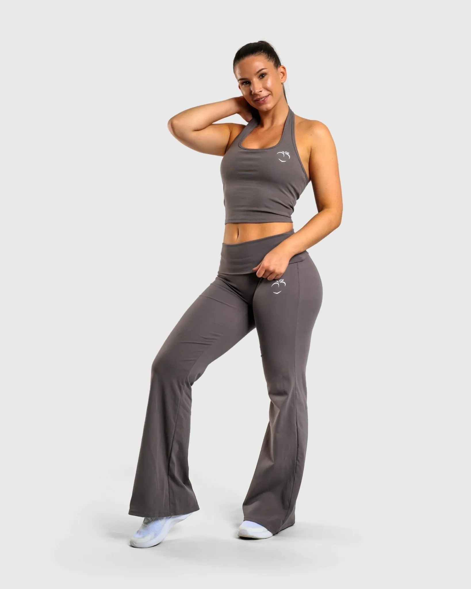 Dark Grey Flow Yoga