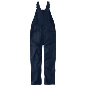 Flame Resistant Rugged Flex Loose Fit Duck Bib Overall - DNY-Dark Navy | Carhartt 105780