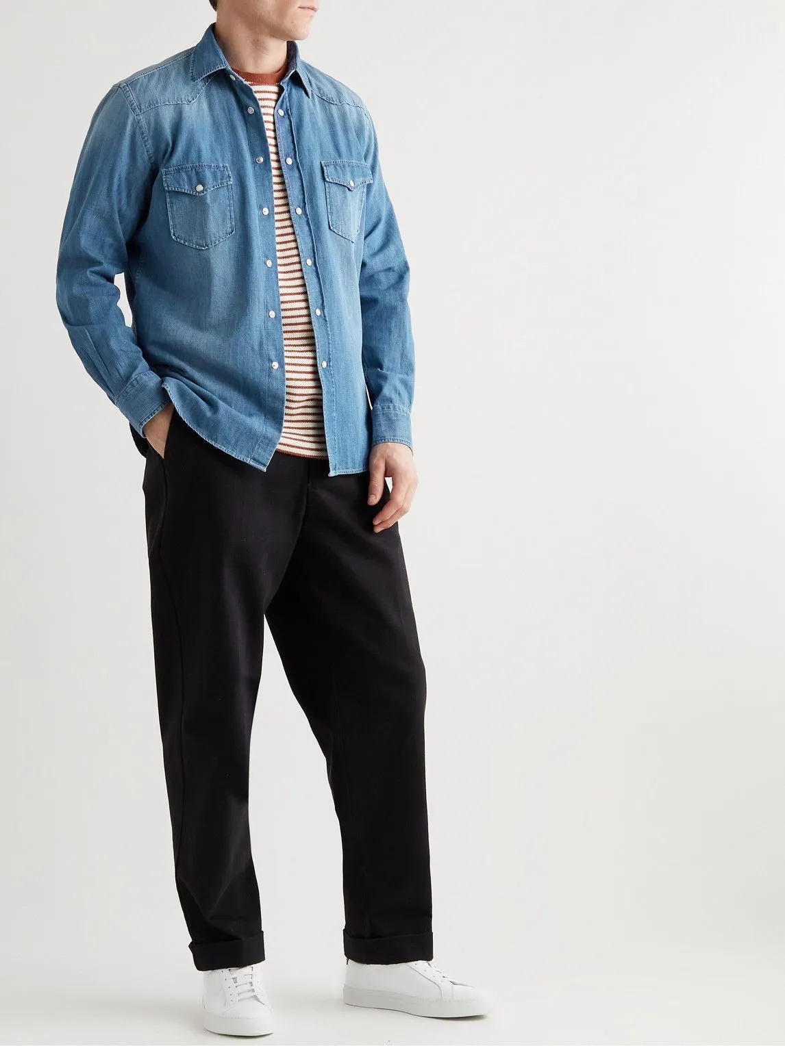 Hartford Phoenix Button Down Light Blue