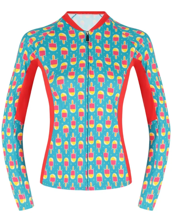 Ice Lolly Womens Rash Guard