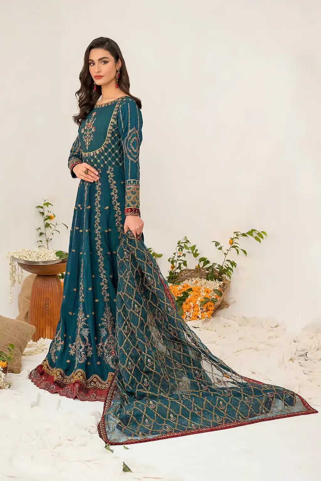 Iznik | Festive Raw Silk 23 | IRS-08 SANGUINE