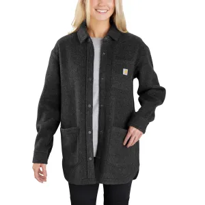 Loose Fit Fleece Shirt Jac