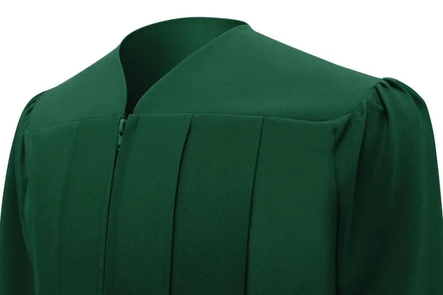 Matte Hunter Bachelors Cap & Gown - College & University