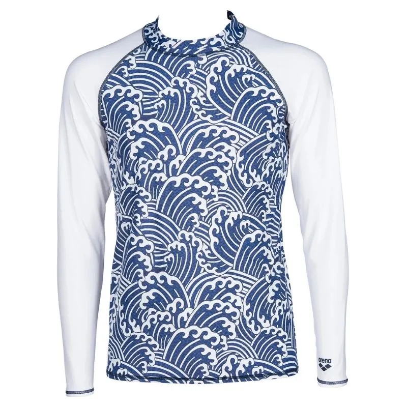 MEN'S LONG SLEEVE ALLOVER RASH VEST