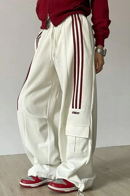 Modern Womens Work Suit Sets Suit Blazer Top and Comfortable Loose Sporty Pant