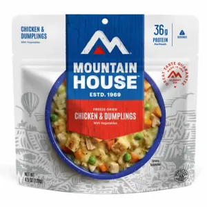 Mountain House CHICKEN & DUMPLINGS Pouch (2 Servings)