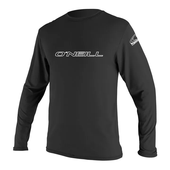 O'Neill mens rash tops - black long