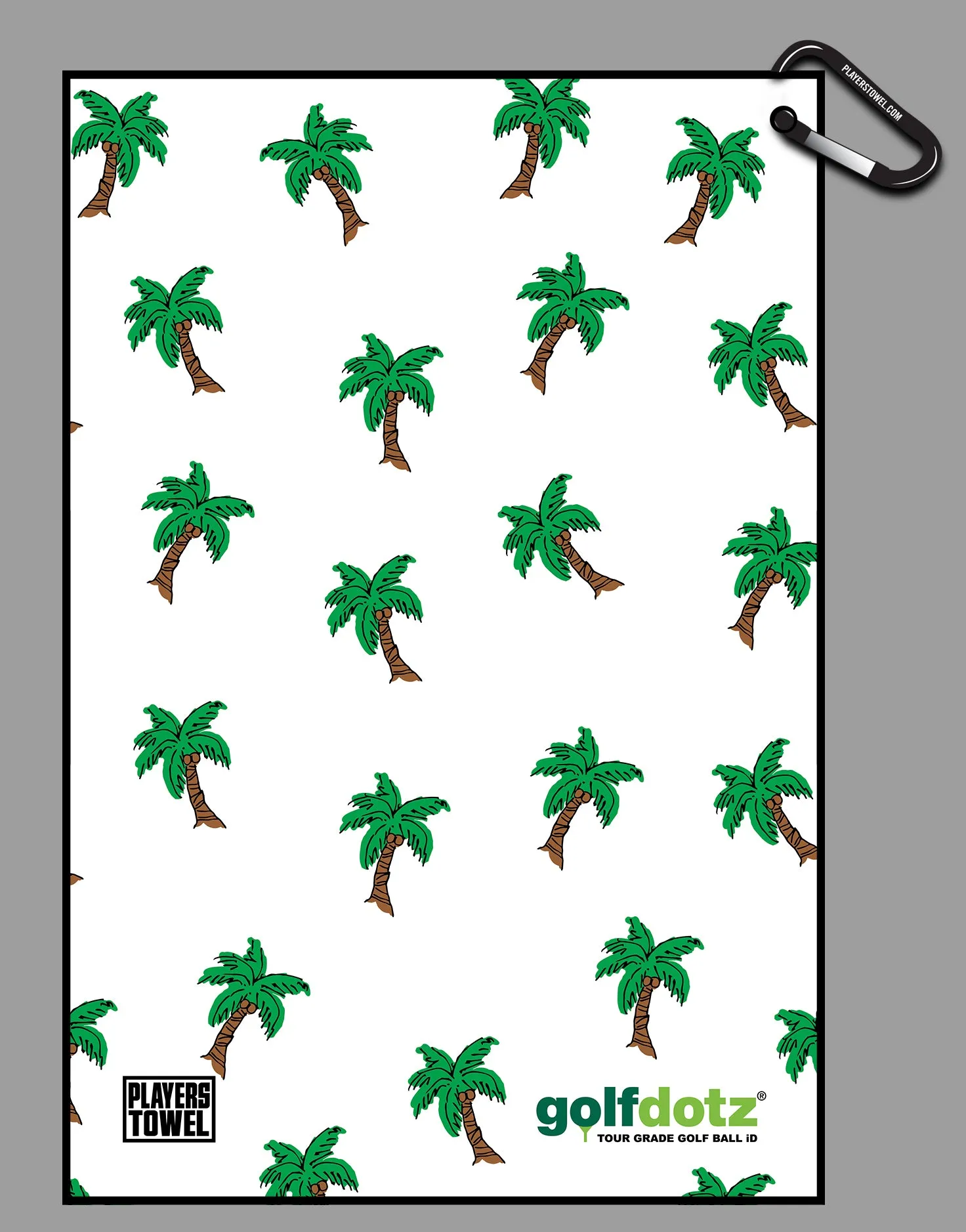 Palm Trees Mini Tour Towel (16"x 24")