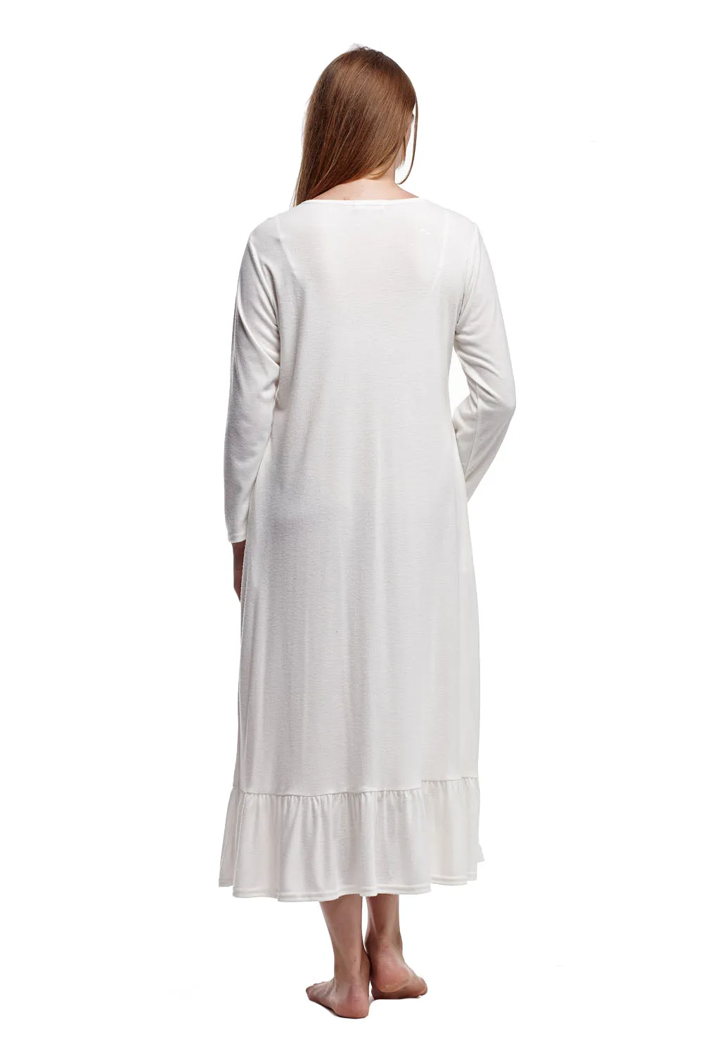 Smocked Plus Size Gown