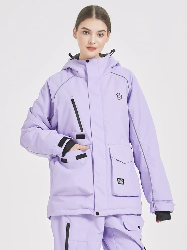 Women's City Scape SportFlex Insulated Mountain Rider Snow Jacket