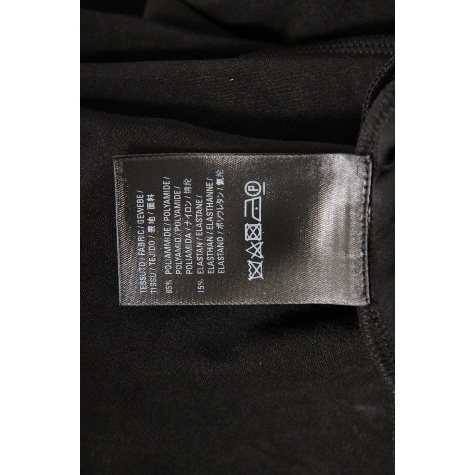 Wrap Mini Dress 38 Black Crushed Velvet Tie Back Off Shoulder