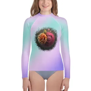 Youth Rash Guard Romantic Virus